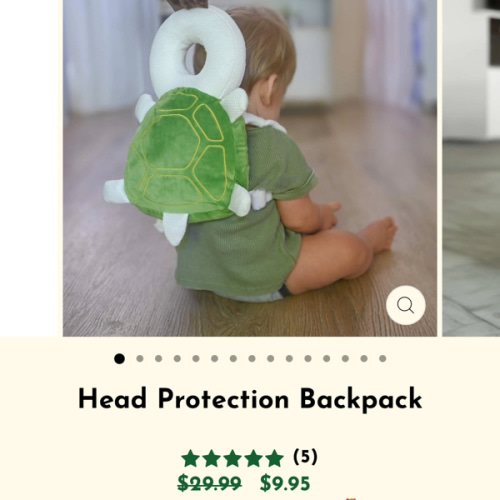 Head Protection Backpack