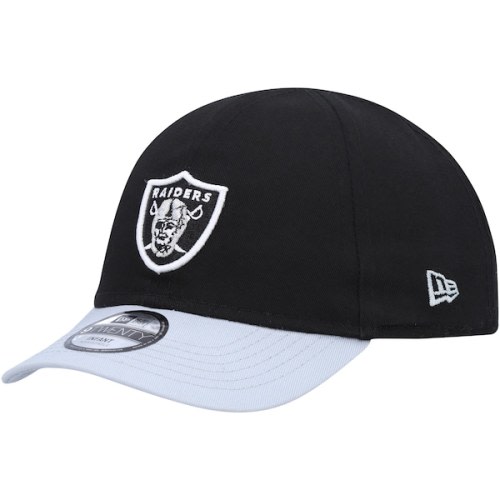 Las Vegas Raiders New Era Infant My 1st 9TWENTY Adjustable Hat - Black/Silver