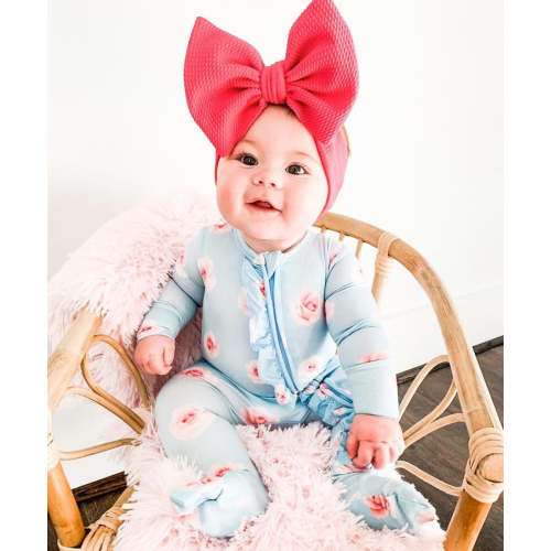 "Rosie" Ruffle Footie