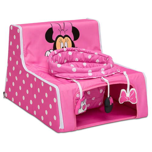 Disney Minnie Mouse Portable Activity Seat for Babies, Pink
