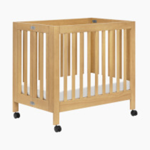 babyletto Origami Mini Crib - Honey