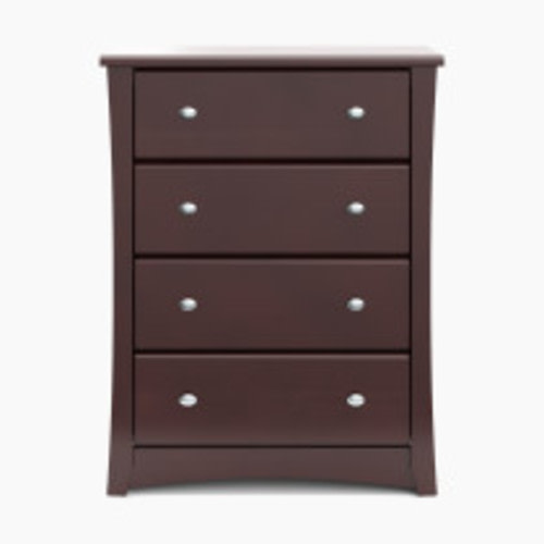 Storkcraft Crescent 4 Drawer Chest - Espresso