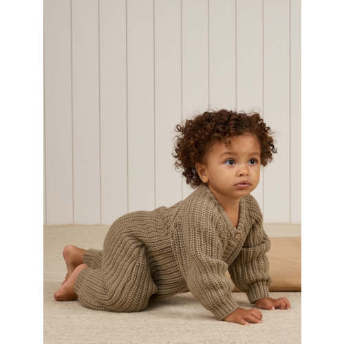 Chunky Knit Jumpsuit, Olive