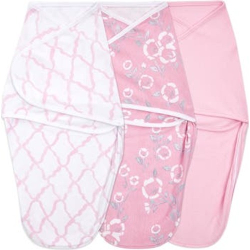 Aden & Anais Essentials Wrap Swaddle - Set of 3, 0-3 M
