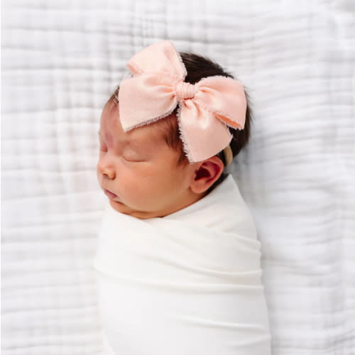 Chiffon Bow - Sorbet Shimmer Headband