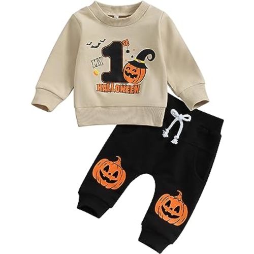 LIOMENGZI Baby Boy Girl Christmas Pants Outfits Long Shirts Santa Sweatshirt Pants Infant Xmas Fall Christmas Clothes Set