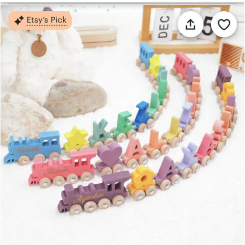 Personalized Train Toy - Group 2