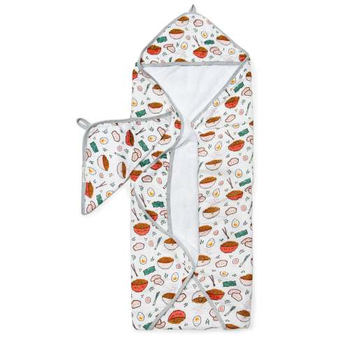 Hooded Towel Set - Ramen