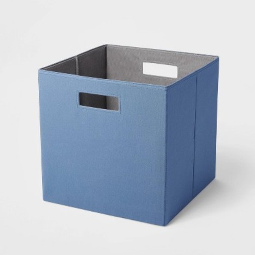 13" x 13" Fabric Bin - Brightroom™, Color: Dark Blue