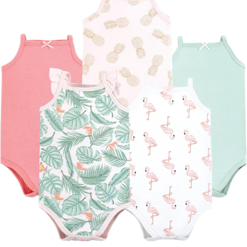Hudson Baby Unisex Baby Cotton Sleeveless Bodysuits