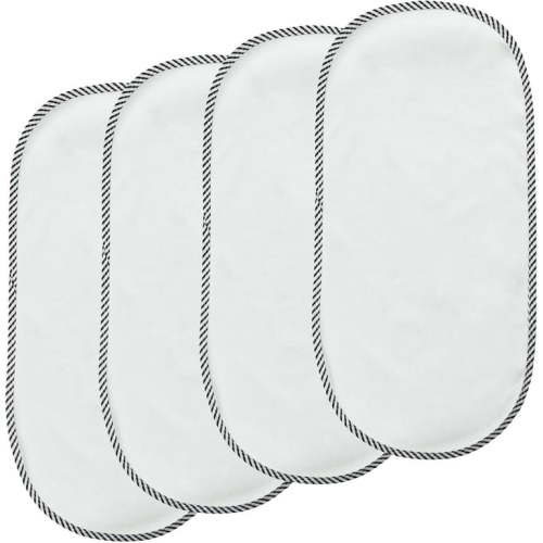 4 Pack Waterproof Changing Pad Liners, Baby Diaper Changing Underpads Liner Soft Changing Table Cover -23.6" x 11.8"
