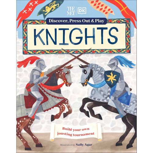 The Met Knights Discover, Press Out & Play (DK The Met)