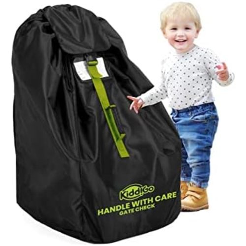 Car Seat Travel Bag For Airplane | Airport Gate Check Bag Approved. Universal Size, Baby Infant Seat Travel Bag Cover With Padded Adjustable Straps
