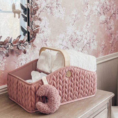 Diaper Caddy Rose