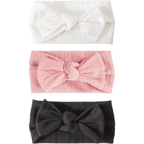 DRESHOW BQUBO Baby Bows Headbands Hairbands Hair Bow for Girls Newborn Infant Toddlers Hair Accessories