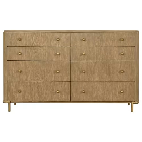 Pacific Landing Arini 8-Drawer Dresser Only in Brown