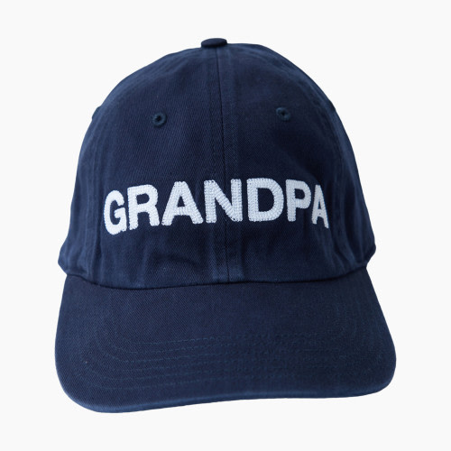 Ingrid and Isabel Grandpa Baseball Hat - Navy