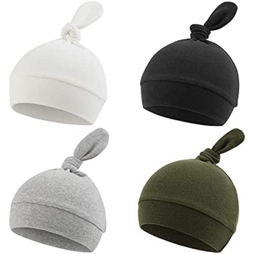 Newborn Hats for Boys Cotton Newborn Beanies Autumn Winter Infant Baby Girls Hat 0-12 Months
