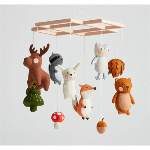 Woodland Animal Baby Nursery Mobile