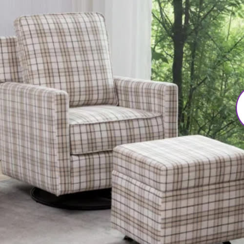 Wade Logan® Badia 29.5'' Wide Glider Swivel Club Chair | Wayfair