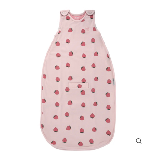 4 Season® Ultimate Baby Sleep Bag, Merino Wool & Organic Cotton, Strawberry