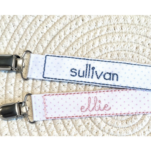 Customized paci clip