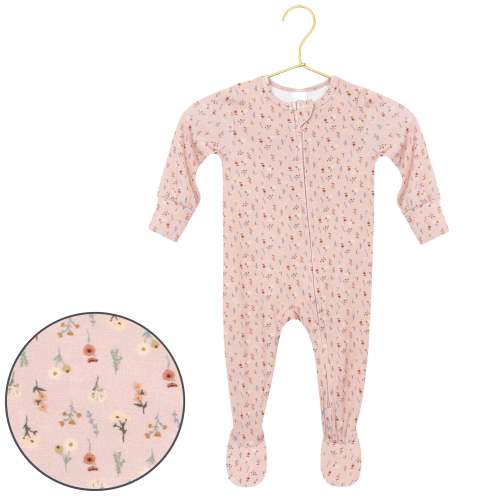 Mila Zipper Footies