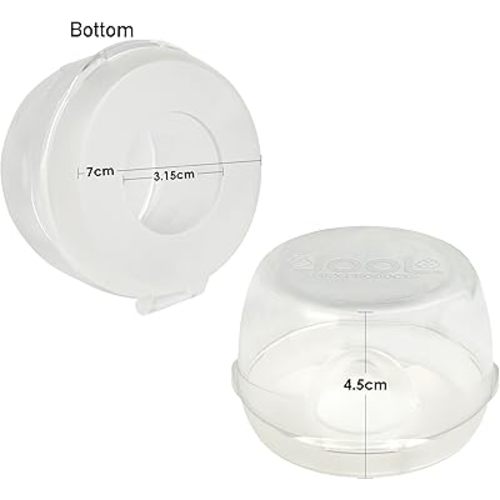 Clear Stove Knob Covers (5 Pack) Child Safety Guards, Durable Design - Baby Proof - Jool Baby