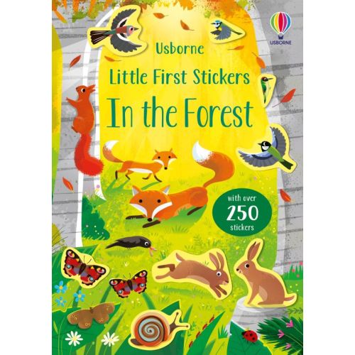 Little First Stickers In the Forest | Usborne | Be Curious