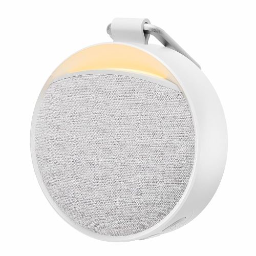 Hotmoon Portable White Noise Sound Machine 12 Soothing Sounds | Omini SE | 8 Night Light Colors | 4 Timers | Powerful Battery | Memory Function | for Home, Travel, Office, Babys, Kids & Adults Gift