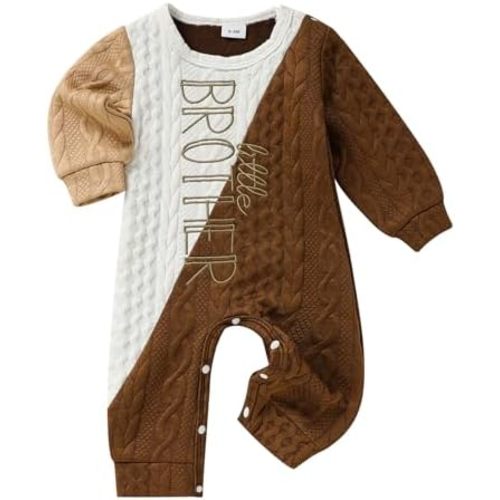 Newborn Baby Boy Romper Long Sleeve Outfits Jumpsuit Clothes Bodysuit One-Piece Romper