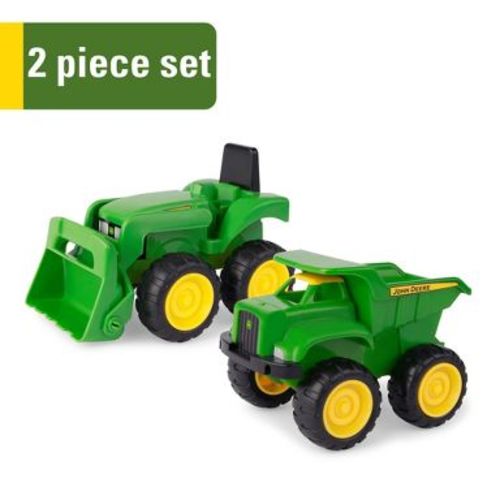 John Deere 6" Tractor and Dump Truck 2pk Toy Vehicles