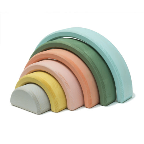 Rainbow Nesting Blocks - Wonder & Wise