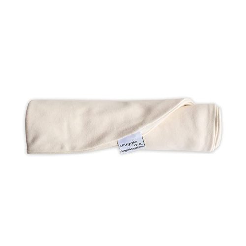 Snuggle Me Extra Organic Cotton Cover for The Snuggle Me Infant Padded Loungers with Center Sling, Natural