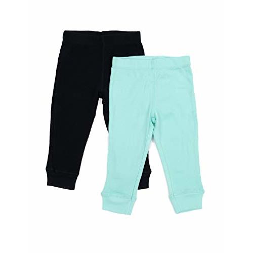 Leveret Solid Baby Crawling Pants & Legging Set Kids Baby Pants (Size 3-24 Months) Variety of Colors