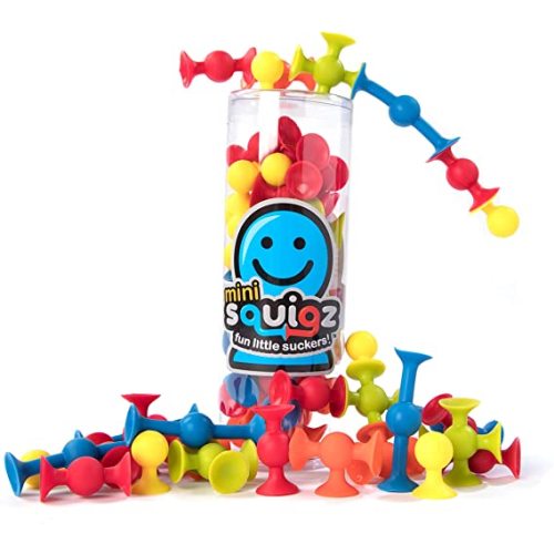 Fat Brain Toys Mini Squigz 30 Piece Set - Suction Construction for Ages 5 to Adult