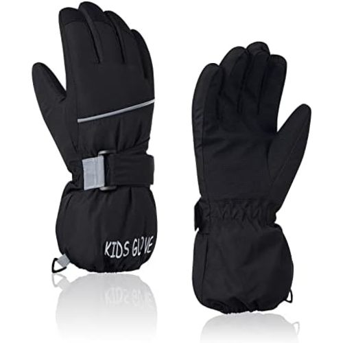 American Trends Kids Waterproof Winter Gloves Warm Snow Gloves Boys Girls Ski Gloves Toddler Mittens Windproof