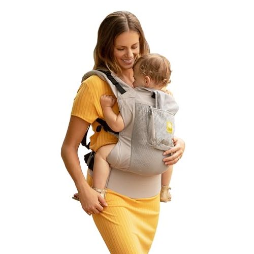 LÍLLÉbaby 3-in-1 Ergonomic CarryOn Airflow Toddler Carrier with Lumbar Support & Breathable Mesh Lining (25-60 lbs), Supportive & Comfortable, Multi-Position Carrying for Hiking & Travel (Mist)