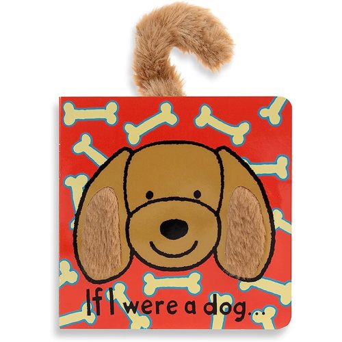 Jellycat Baby Touch and Feel Board Books, If I were a Dog