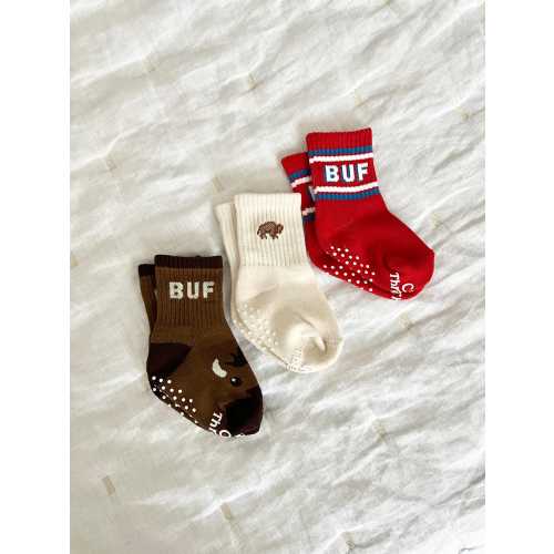 Buffalo Toddler Socks