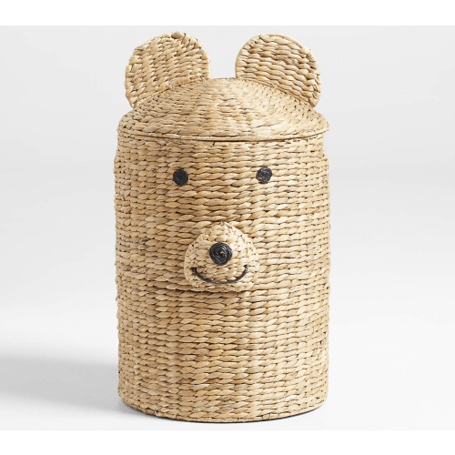 Bear Woven Kids Hamper with Handles
