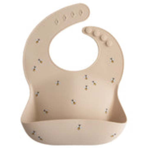 Mushie Silicone Baby Bib
