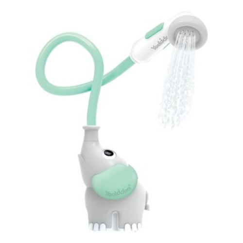 Pressurized Showerhead Yookidoo Elephant Baby Shower Head with Bath Toy Handheld Showerhead