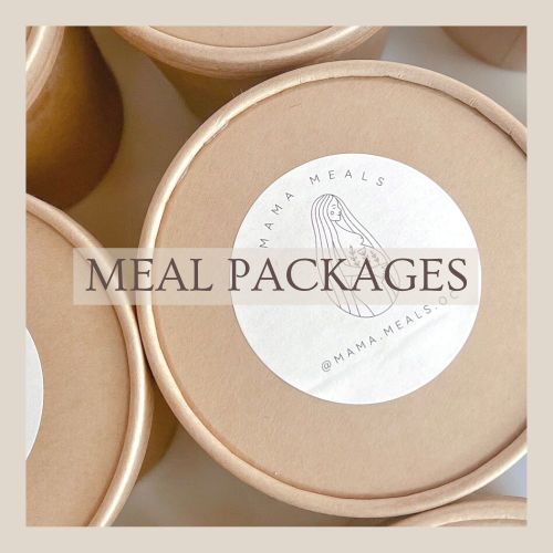 Meal Packages/ gift cards for postpartum meals
– Mama Meals