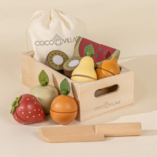 Sliceable Wooden Fruits– Odin Parker