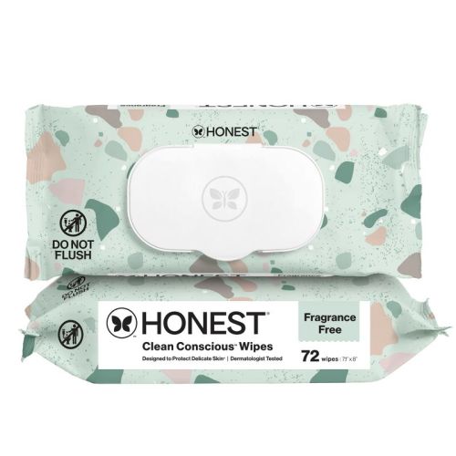The Honest Company Clean Concious Sensitive Skin Baby Wipes - Geo Mood - 144ct: Whole Body, Unscented