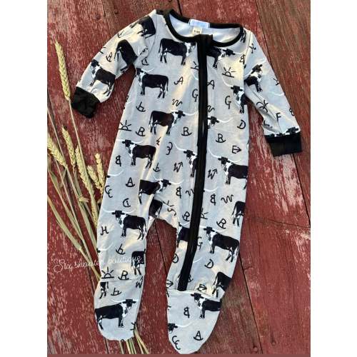 Cattle brand baby sleeper