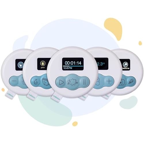 Smart Baby Care Tracker - Newborn Essentials (Sleep, Diaper, Bottle, Pump & Meds): On-the-Spot One-Press Loggers, Reminders, Notifications, Routines, Multiple Caregivers, Pediatrician & Expert Support