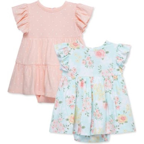 Meadow Assorted 2-Pack Skirted Bodysuits, 3M