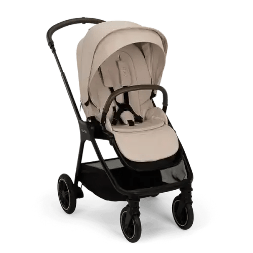Nuna TRIV Next Compact Stroller - Biscotti | Traveling Tikes